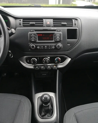 Kia Rio cena 22900 przebieg: 155000, rok produkcji 2012 z Nowy Dwór Gdański małe 106